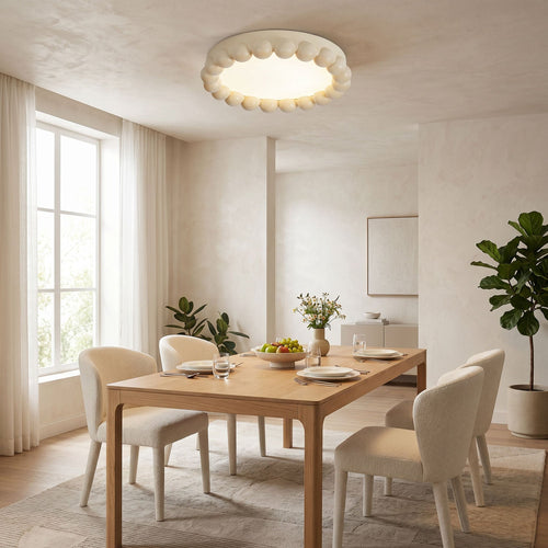 Brera Resin Flush Mount Ceiling Light - view 2