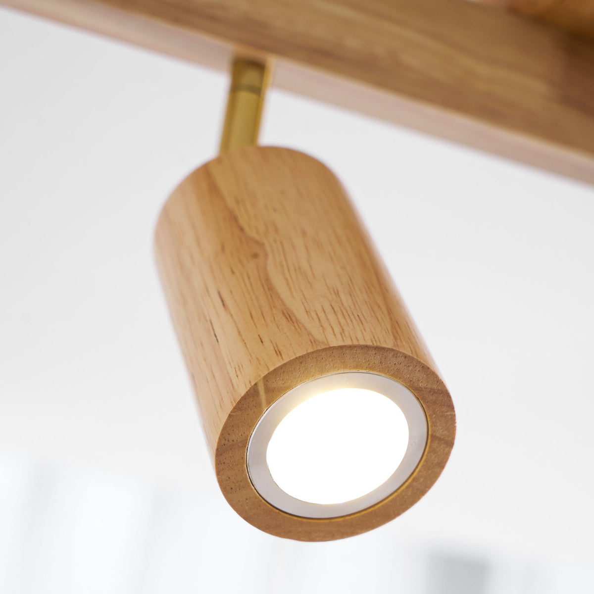 Telluride Natural Wood Spotlight Ceiling Light