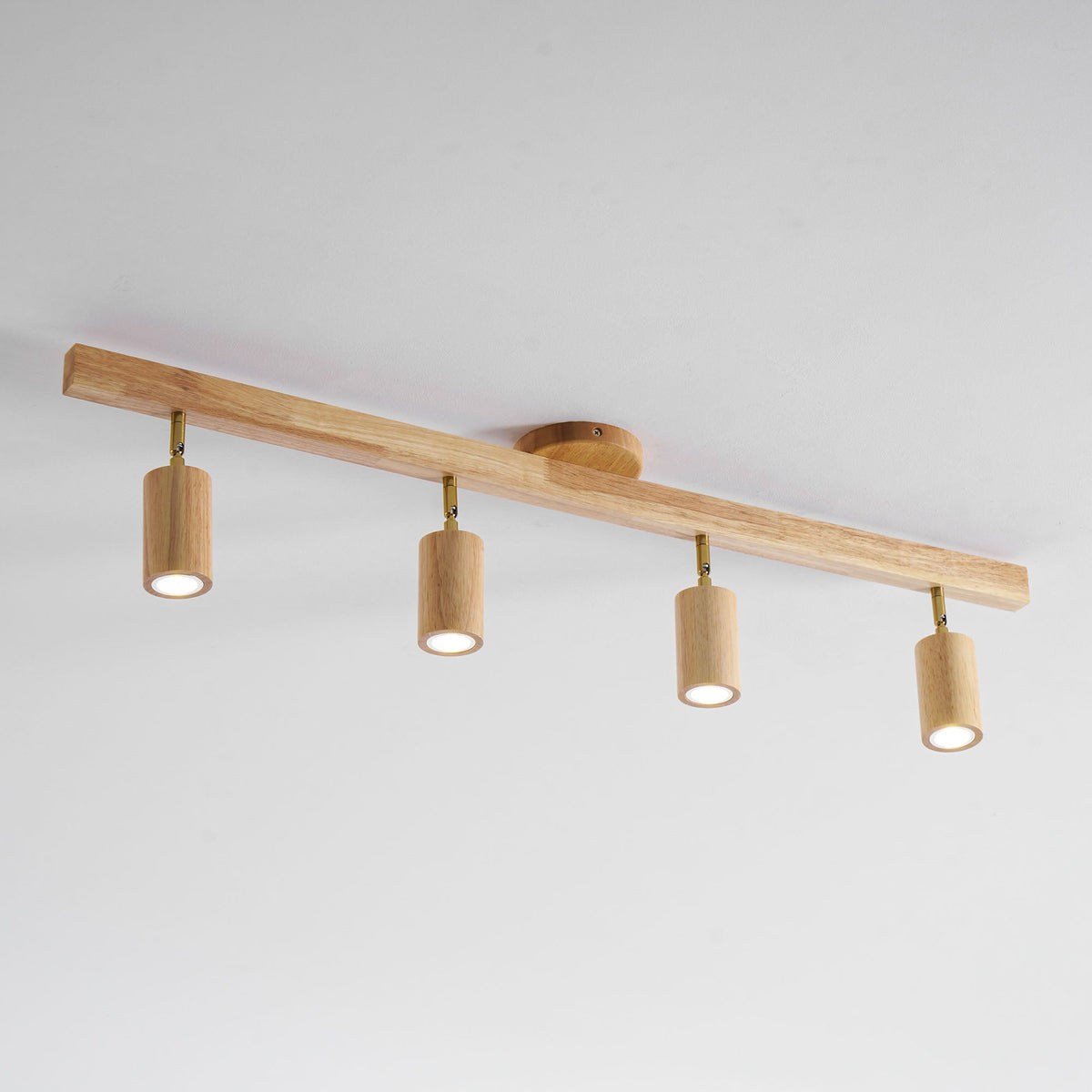 Telluride Natural Wood Spotlight Ceiling Light