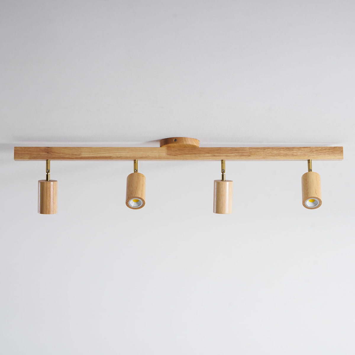 Telluride Natural Wood Spotlight Ceiling Light