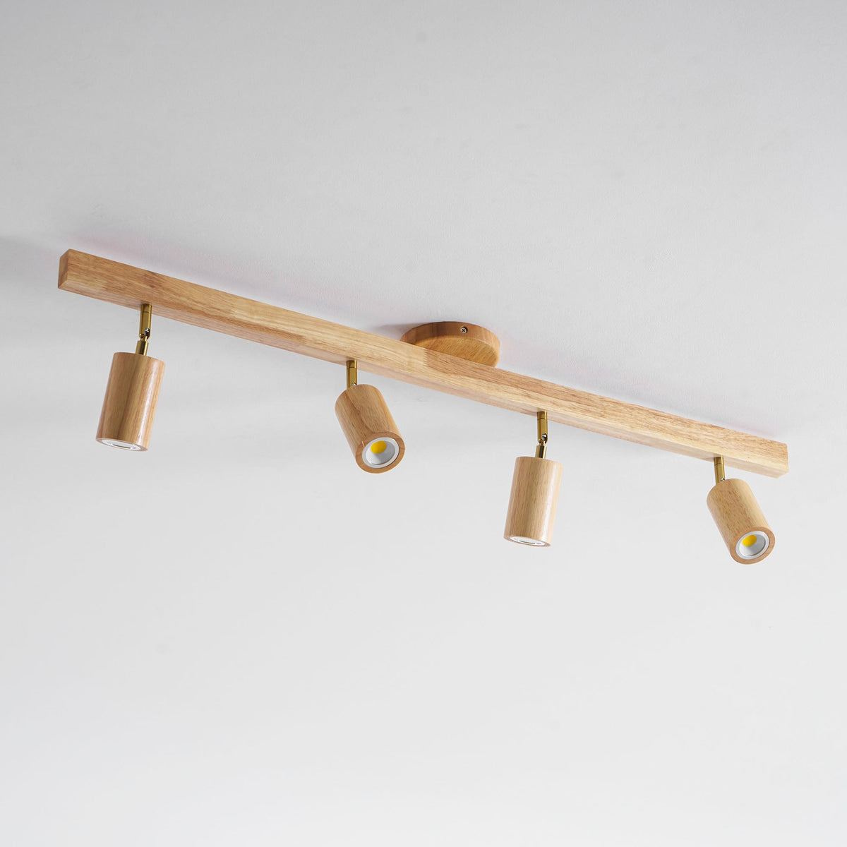 Telluride Natural Wood Spotlight Ceiling Light