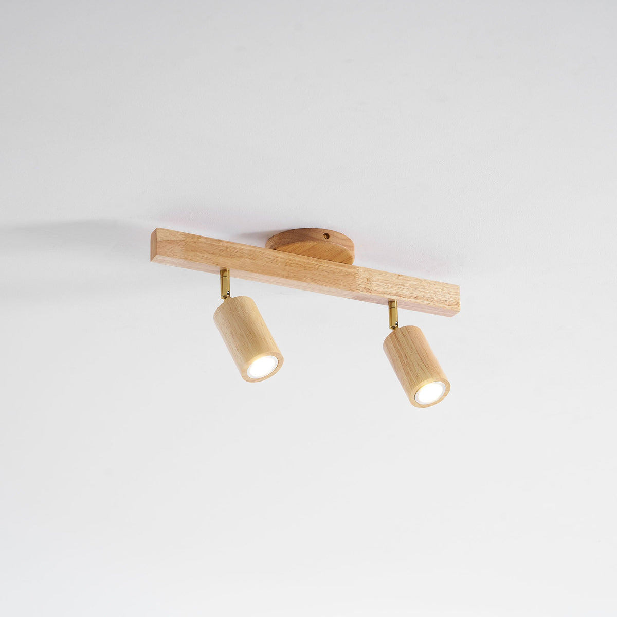 Telluride Natural Wood Spotlight Ceiling Light