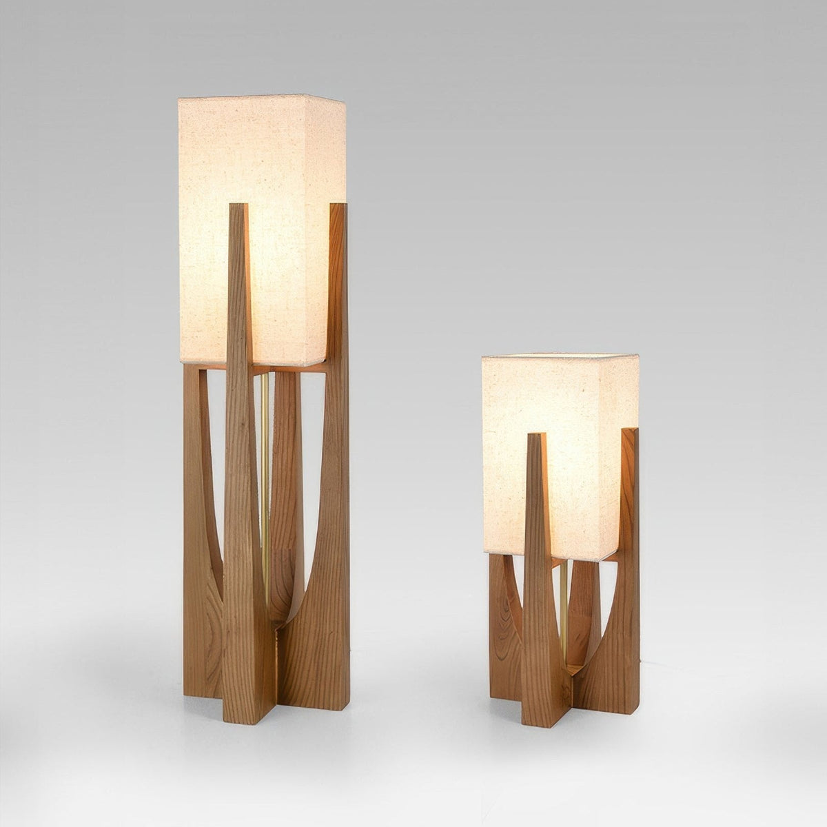 Hakone Wabi-Sabi Fabric Floor Lamp