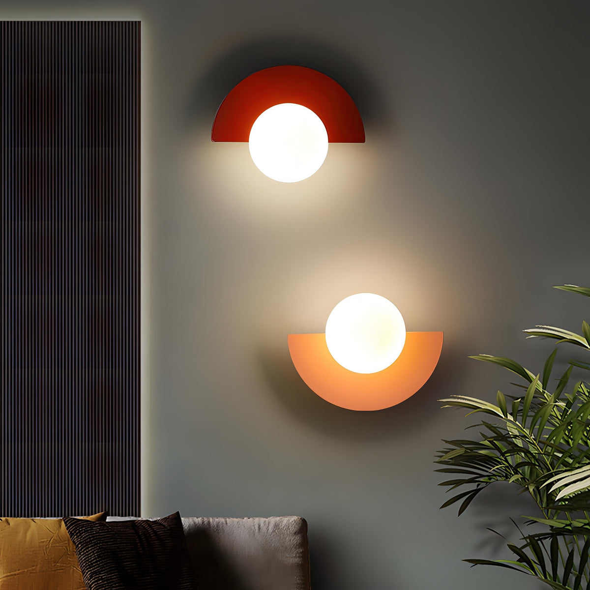 Nordic Semicircle Wall Lamp