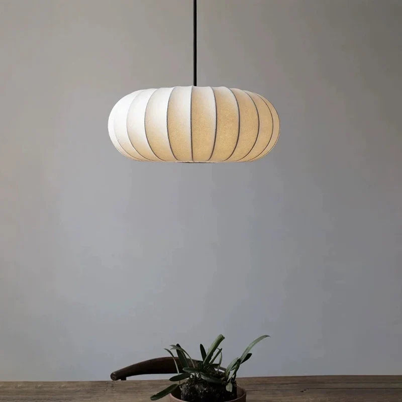 Japanese Wabi Sabi Oval Pendant Light