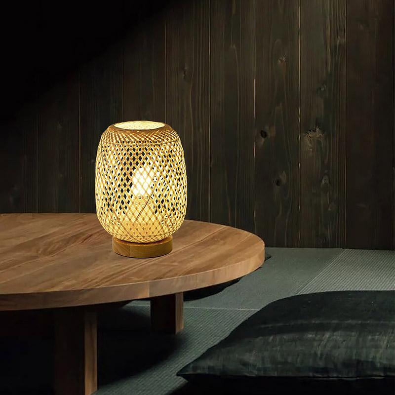 Kyoto Natural Rattan Table Lamp