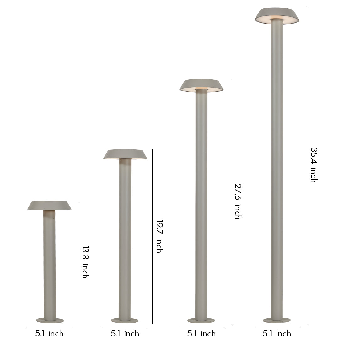 Sedona Waterproof LED Cylinder Path Light