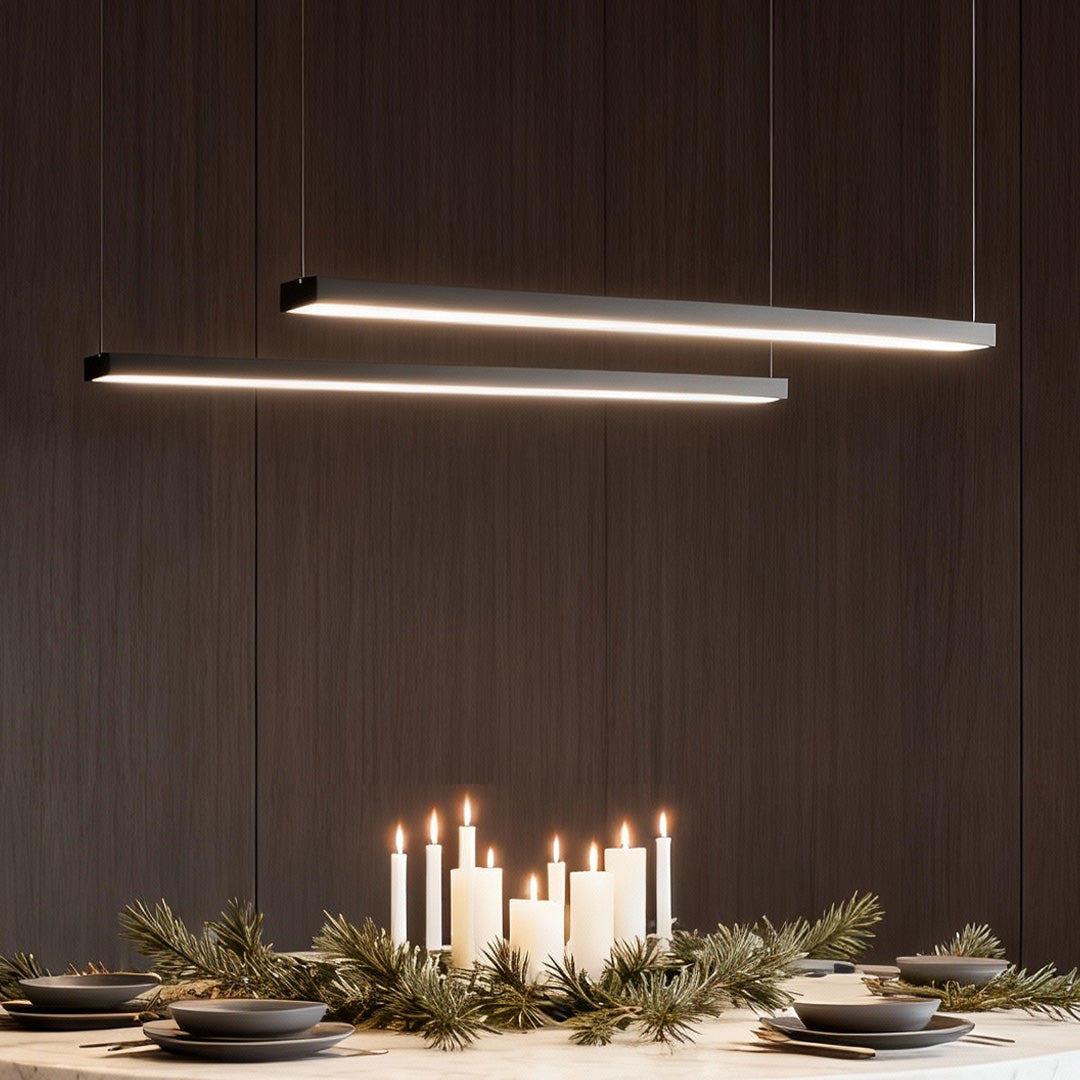 Metro Commercial Linear LED Pendant Light Set of 6 – view 4