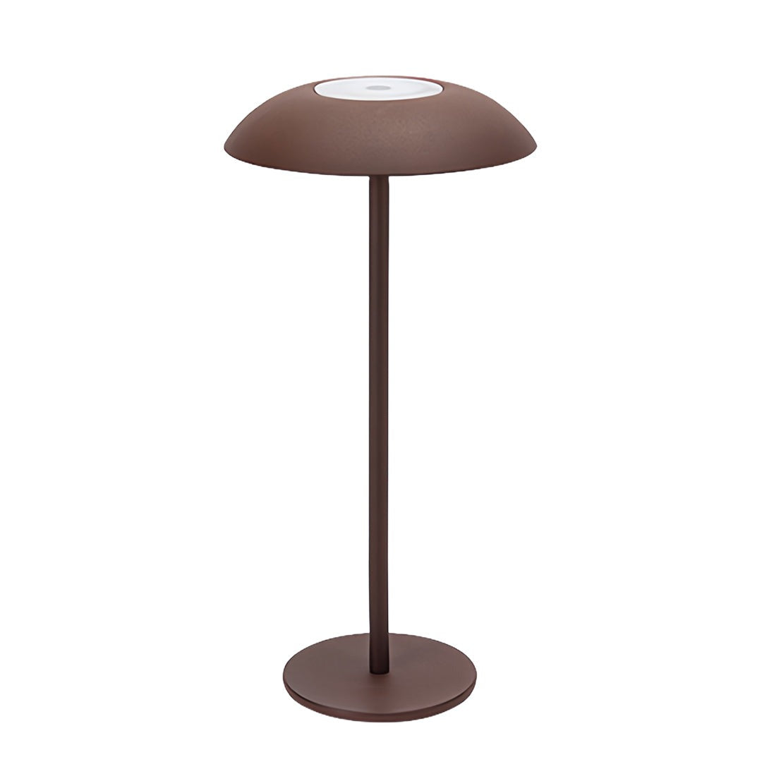 Cordless Mushroom Table Lamp, 3600mAh Long-Run Battery, Touch Dimmer