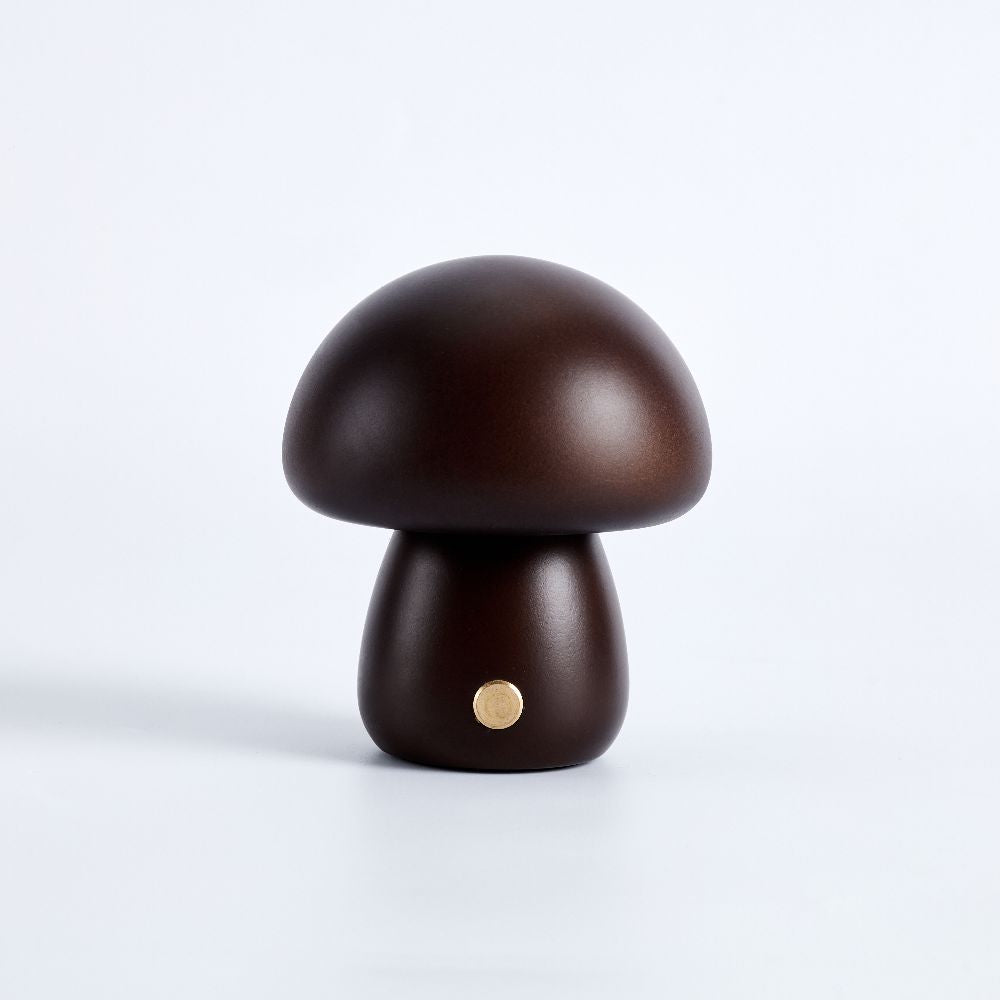 Juniper Wooden Mushroom Table Lamp