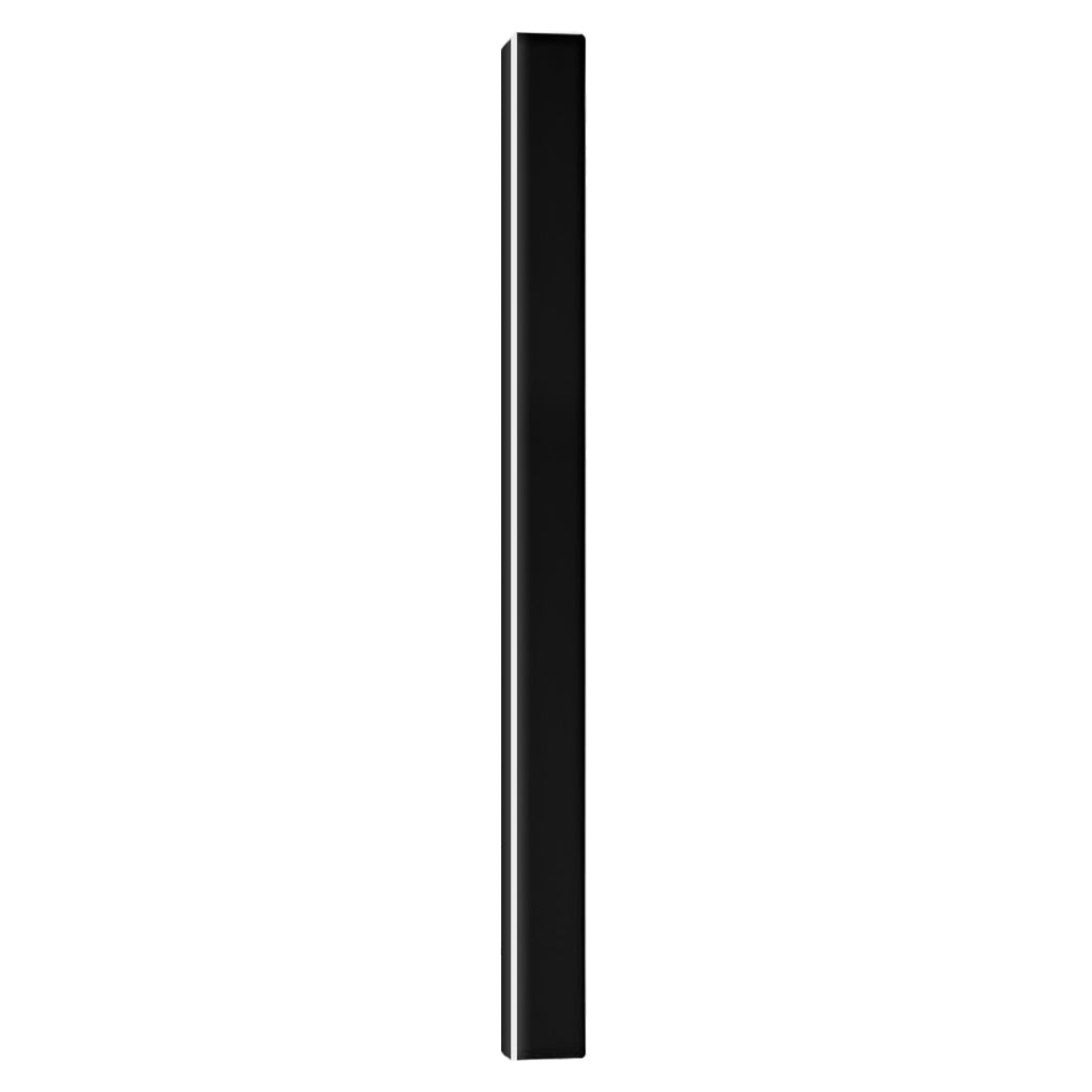 Linea Black LED Outdoor Strip Wall Light