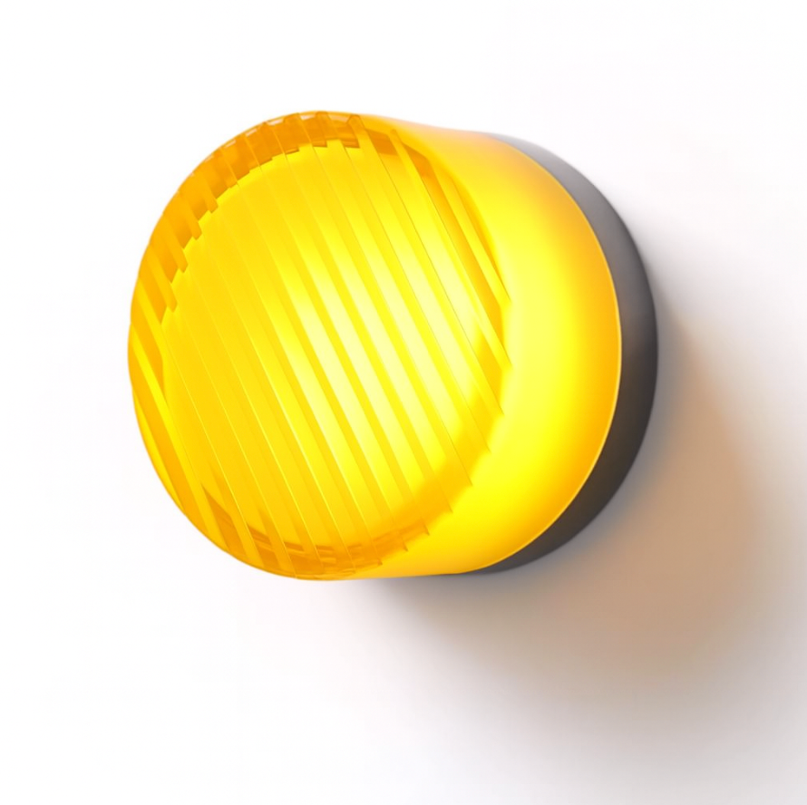Minimalist Wall Light with Recessed Diffuser