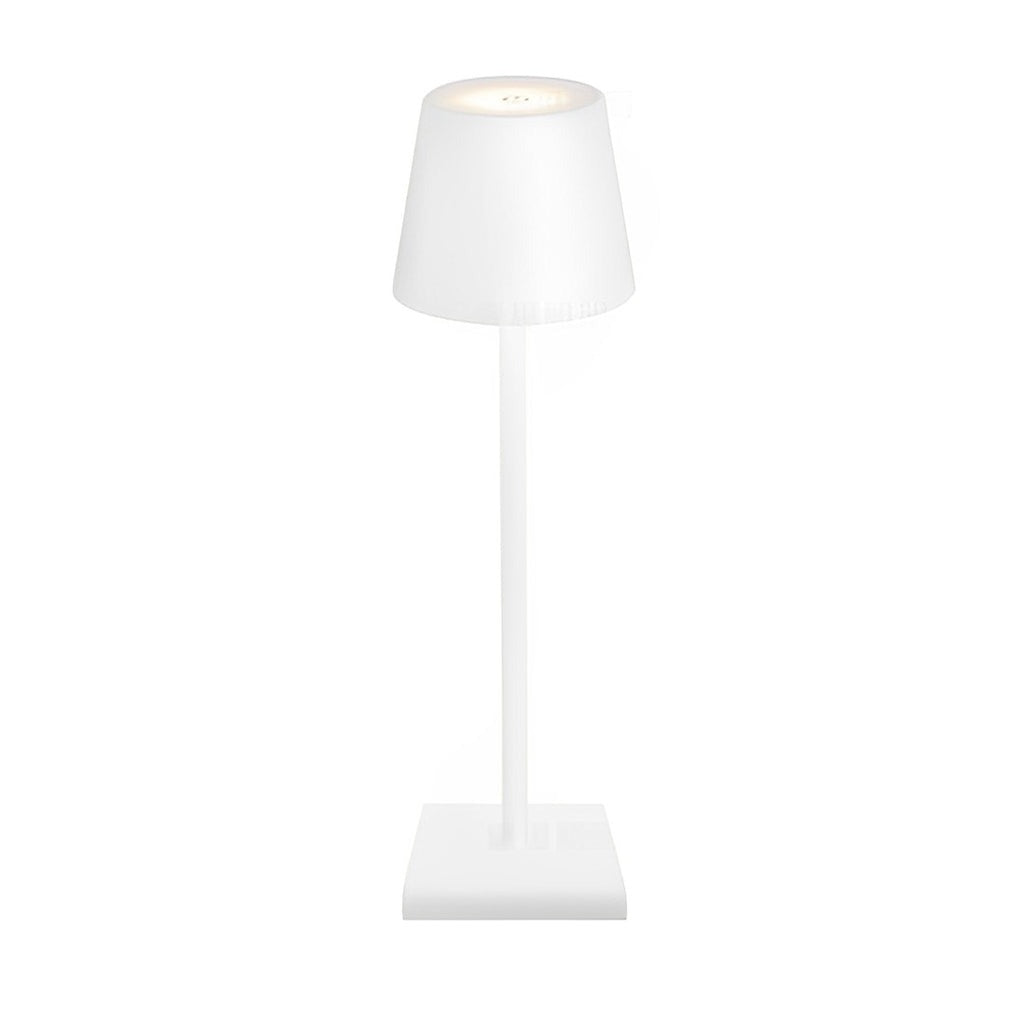 Rechargeable Bistro Table Lamp — Cordless Aluminum Lamp, 6 Colors