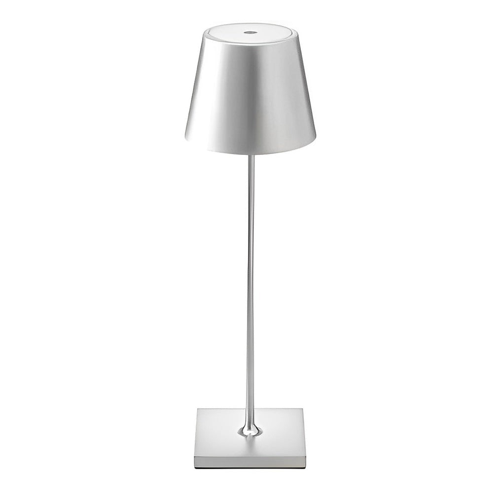 Rechargeable Bistro Table Lamp — Cordless Aluminum Lamp, 6 Colors