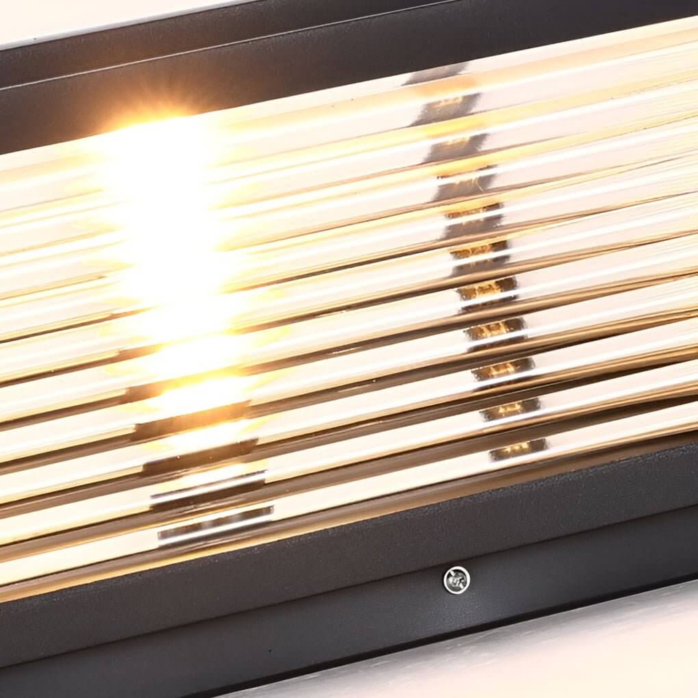Harbor Ribbed Glass Square Pillar Light