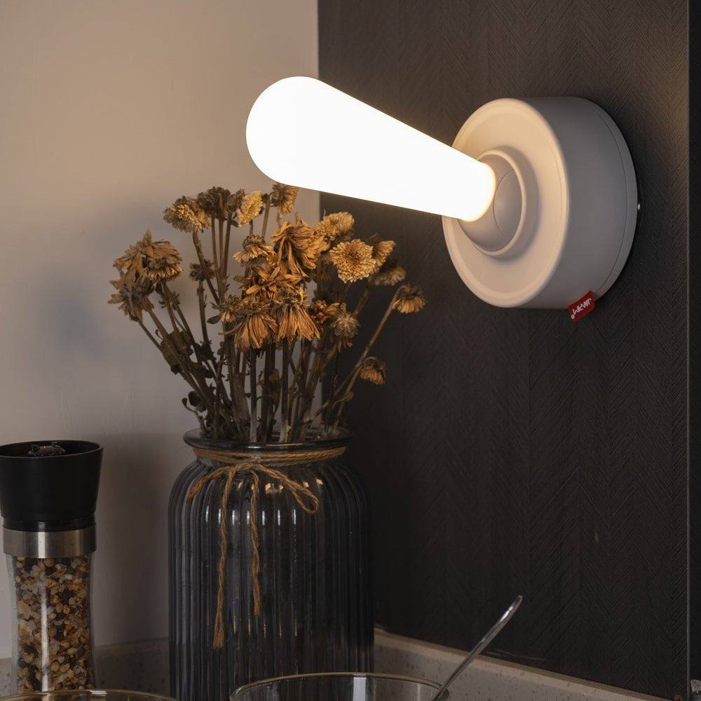 Toggle Switch Night Light — Cordless USB Rechargeable Bedside Lamp