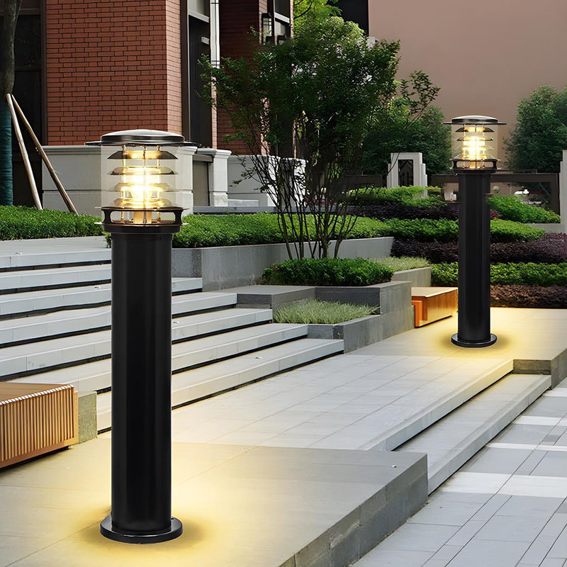 Oriva | Modern Outdoor LED Garden Bollard Light with Waterproof IP65 Design for Pathways & Patios